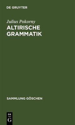 Cover Altirische Grammatik (eBook, PDF)