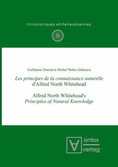 Les principes de la connaissance naturelle d'Alfred North Whitehead (eBook, PDF)