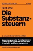 Die Substanzsteuern (eBook, PDF)