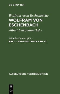 Parzival Buch I bis VI (eBook, PDF) Cover Parzival Buch I bis VI (eBook, PDF)