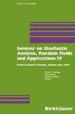 Seminar on Stochastic Analysis, Random Fields and Applications IV (eBook, PDF)