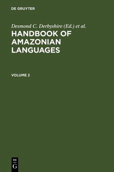 Handbook Amazonian Languages (eBook, PDF) Handbook Amazonian Languages (eBook, PDF)