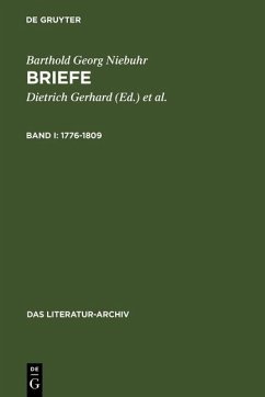 1776-1809 (eBook, PDF) - Niebuhr, Barthold Georg