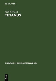 Tetanus (eBook, PDF) - Rostock, Paul