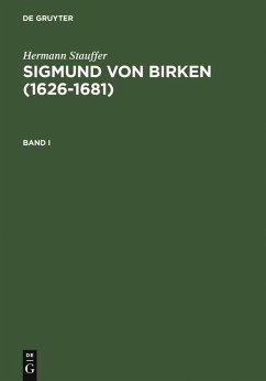 Sigmund von Birken (1626-1681) (eBook, PDF) - Stauffer, Hermann