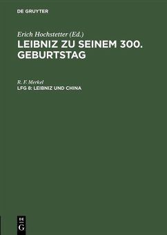 Leibniz und China (eBook, PDF) - Merkel, R. F.
