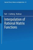 Interpolation of Rational Matrix Functions (eBook, PDF)