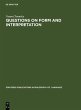Questions on Form and Interpretation... - Bild 1