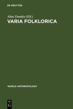 Varia Folklorica (eBook, PDF)