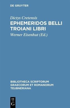 Cover Ephemeridos belli Troiani libri (eBook, PDF)