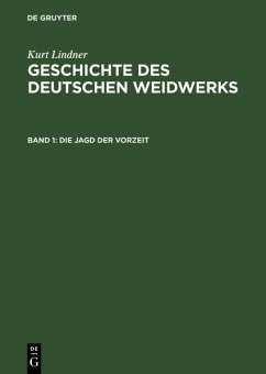 Die Jagd der Vorzeit (eBook, PDF) - Lindner, Kurt