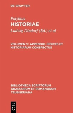 Appendix. Indices et historiarum conspectus (eBook, PDF) - Polybius