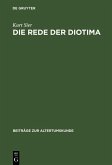 Die Rede der Diotima (eBook, PDF)