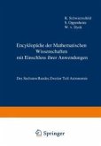 Encyklopädie der Mathematischen Wissenschaften mit Einschluss ihrer Anwendungen (eBook, PDF)