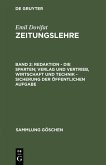 Redaktion - Die Sparten; Verlag und Vertrieb, Wirtschaft und Technik - Sicherung der öffentlichen Aufgabe (eBook, PDF)