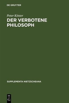 Cover Der verbotene Philosoph (eBook, PDF)