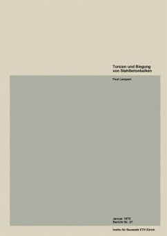 Torsion und Biegung von Stahlbetonbalken (eBook, PDF) - Lampert, P.