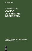 Vulgärlateinische Inschriften (eBook, PDF)