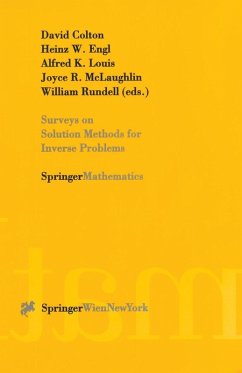 Surveys on Solution Methods for Inverse Problems (eBook, PDF)