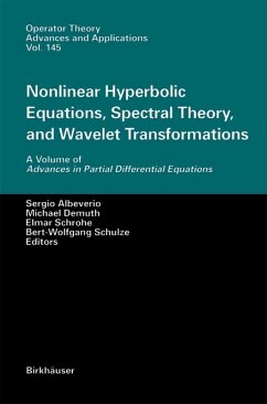 Nonlinear Hyperbolic Equations, Spectral Theory, and Wavelet Transformations (eBook, PDF)