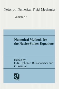 Numerical methods for the Navier-Stokes equations (eBook, PDF) - Hebeker, Friedrich-Karl