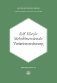 Mehrdimensionale Variationsrechnung (eBook, PDF) Mehrdimensionale Variationsrechnung (eBook, PDF)