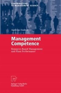 Management Competence (eBook, PDF) - Enders, Andreas