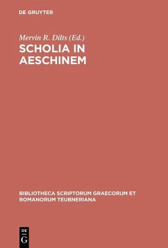 Scholia in Aeschinem (eBook, PDF)