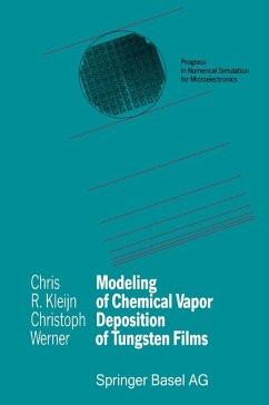 Modeling of Chemical Vapor Deposition of Tungsten Films (eBook, PDF) - Kleijn, Chris R.; Werner, Christoph
