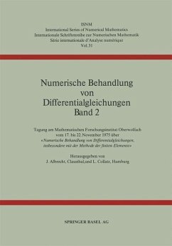 Numerische Behandlung von Differentialgleichungen Band 2 (eBook, PDF) - Albrecht, J.; Collatz, L.