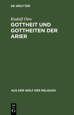 Gottheit und Gottheiten der Arier (eBook, PDF) - Otto, Rudolf