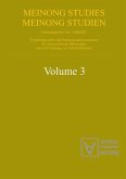 Forschungsstelle und Dokumentationszentrum für österreichische Philosophie, : Meinong studies / Meinong Studien. Volume 3 (eBook, PDF)