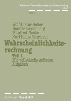 Wahrscheinlichkeitsrechnung Teil 1 (eBook, PDF) - Heller; Nuske; Lindenberg; Schriever