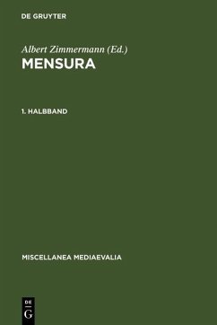 Cover Mensura. 1. Halbbd (eBook, PDF)
