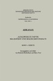 Abrasax: Ausgewählte Papyri Religiösen und Magischen Inhalts (eBook, PDF)