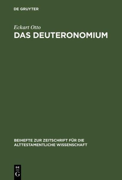 Das Deuteronomium (eBook, PDF)