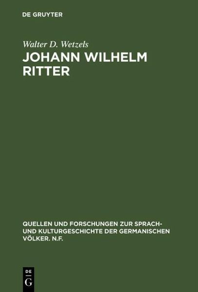 Johann Wilhelm Ritter (eBook, PDF)