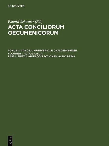 Epistularum collectiones. Actio prima (eBook, PDF) Epistularum collectiones. Actio prima (eBook, PDF)