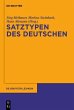 Satztypen des Deutschen (eBook, PDF) - Bild 1