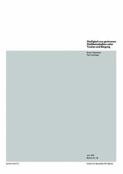 Steifigkeit von gerissenen Stahlbetonbalken unter Torsion und Biegung (eBook, PDF) - Thürlimann, B.