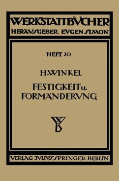 Festigkeit und Formänderung (eBook, PDF) - Winkel, H.; Winkel, H.