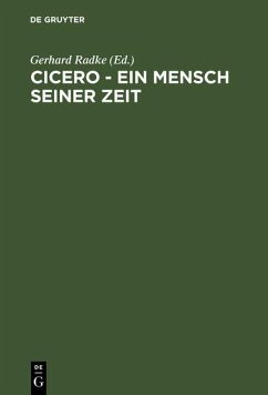 Cover Cicero - Ein Mensch seiner Zeit (eBook, PDF)