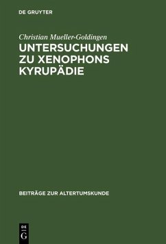 Cover Untersuchungen zu Xenophons Kyrupädie (eBook, PDF)