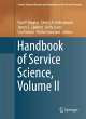 Handbook of Service Science, Volume II - Bild 1