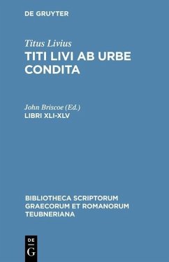 Titi Livi Ab urbe condita. Libri XLI-XLV (eBook, PDF) - Livius, Titus