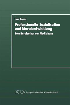 Cover Professionelle Sozialisation und Moralentwicklung (eBook, PDF)