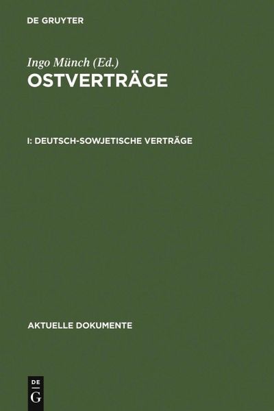 Deutsch-sowjetische Verträge (eBook, PDF) Deutsch-sowjetische Verträge (eBook, PDF)
