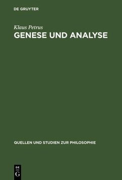 Cover Genese und Analyse (eBook, PDF)