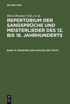 Cover Register zum Katalog der Texte (eBook, PDF)