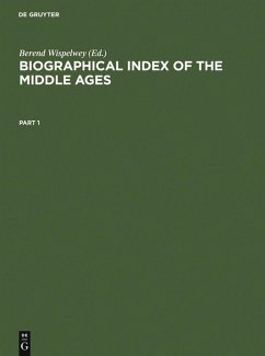 Cover Biographical Index of the Middle Ages (eBook, PDF)